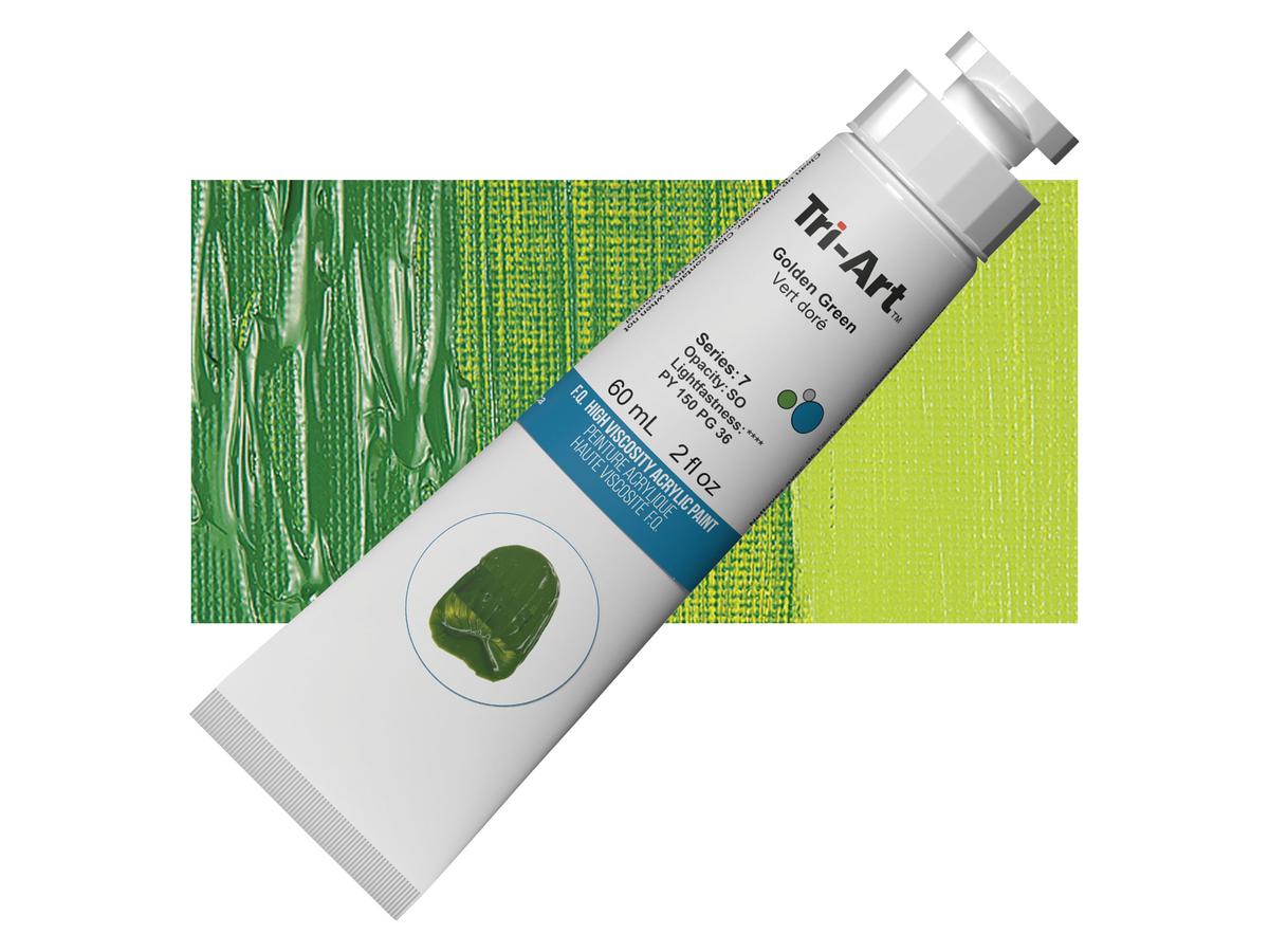 TRI-ART ACRYLFARBE 60ML S7 GOLDEN GREEN 1