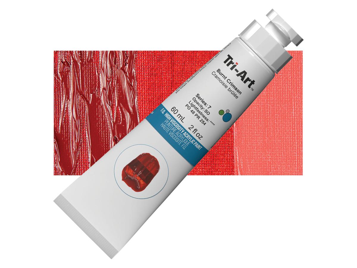 TRI-ART ACRYLFARBE 60ML S7 BURNT CRIMSON 1