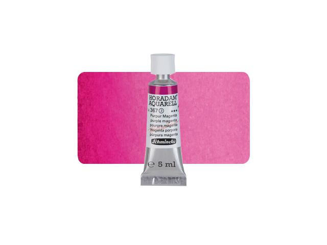 SCHMINCKE HORADAM AQUARELL TUBE 5ML S3 367 PURPER MAGENTA 1