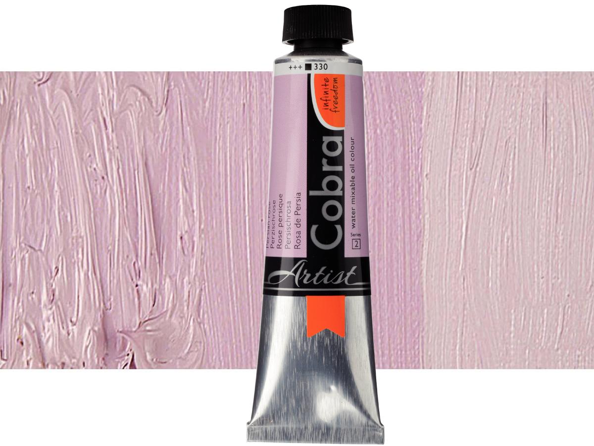 COBRA ARTIST WASSERVERMALBARE ÖLFARBE 40ML 330 PERSISCHROSA 1