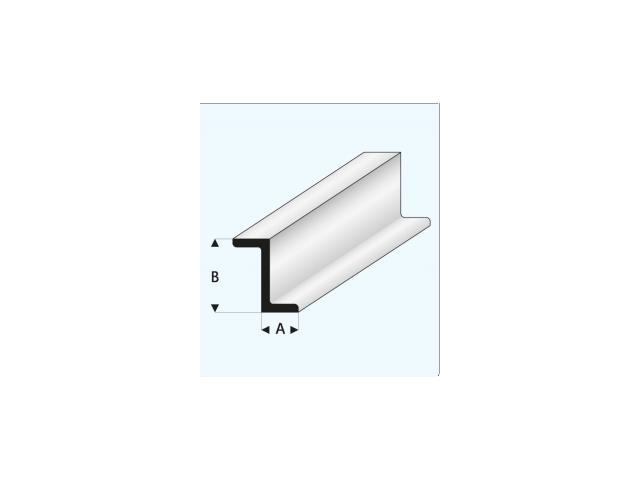 Z-PROFIEL (A=)6,0X(B=)9,0MM 1METER 418-58 1