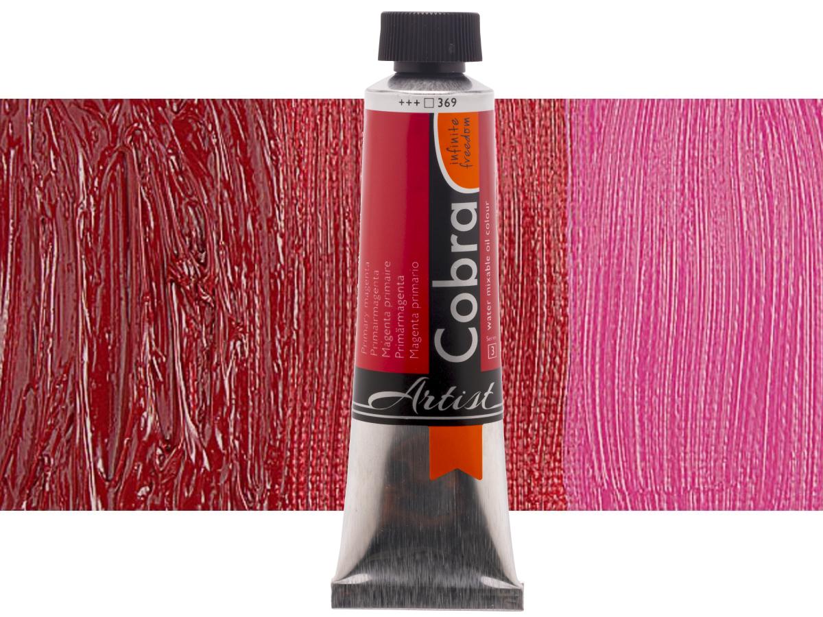 COBRA ARTIST WASSERVERMALBARE ÖLFARBE 40ML 369 PRIMÄRMAGENTA 1