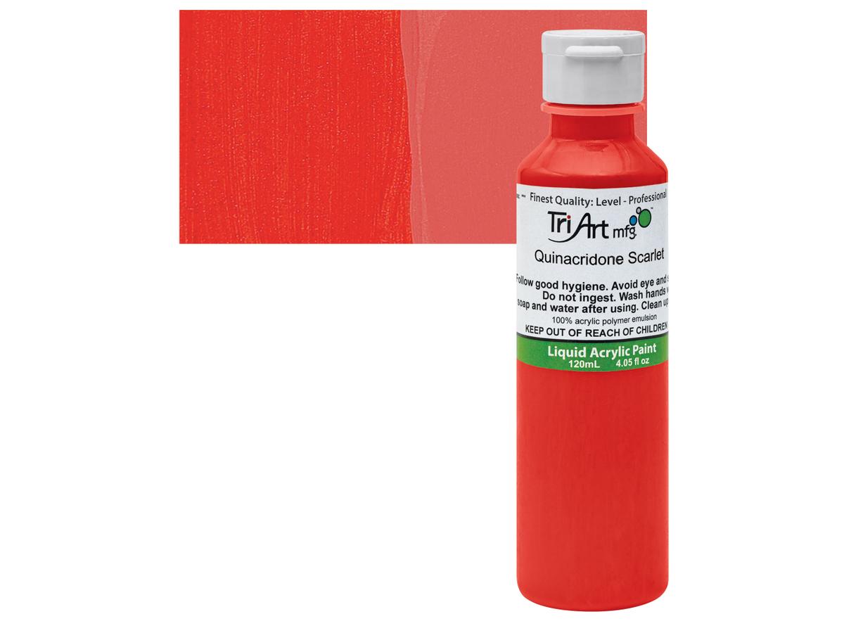 TRI-ART LIQUID 120ML 706 S7 QUINACRIDONE SCARLET 1
