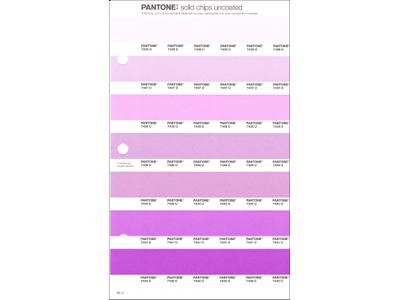 PANTONE PMS SOLID CHIPS ERSATZSEITE 85U 1