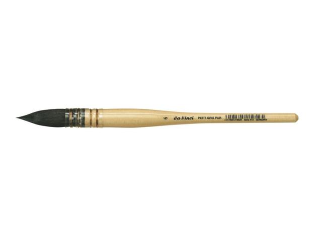 DA VINCI VERWASCHPINSEL 418 PETIT GRIS NR.6 1