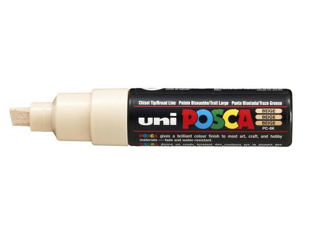 UNI POSCA PC8BE BEIGE BREIT 1