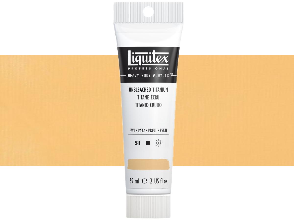 LIQUITEX HEAVY BODY 59ML 436 UNGEBLEICHTES TITAN WEISS 1