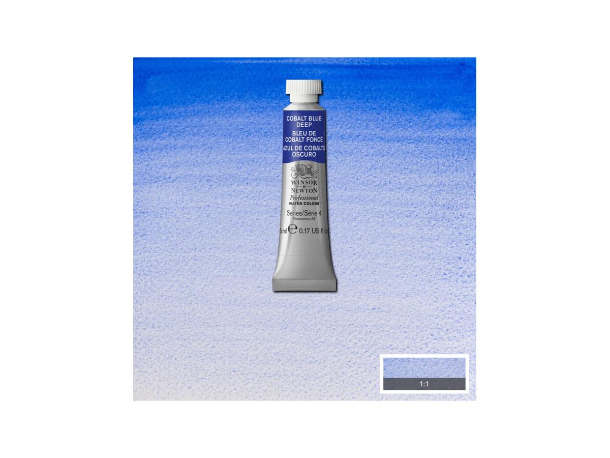 WINSOR & NEWTON AQUARELLFARBE 5ML 180 KOBALTBLAU DUNKEL 1