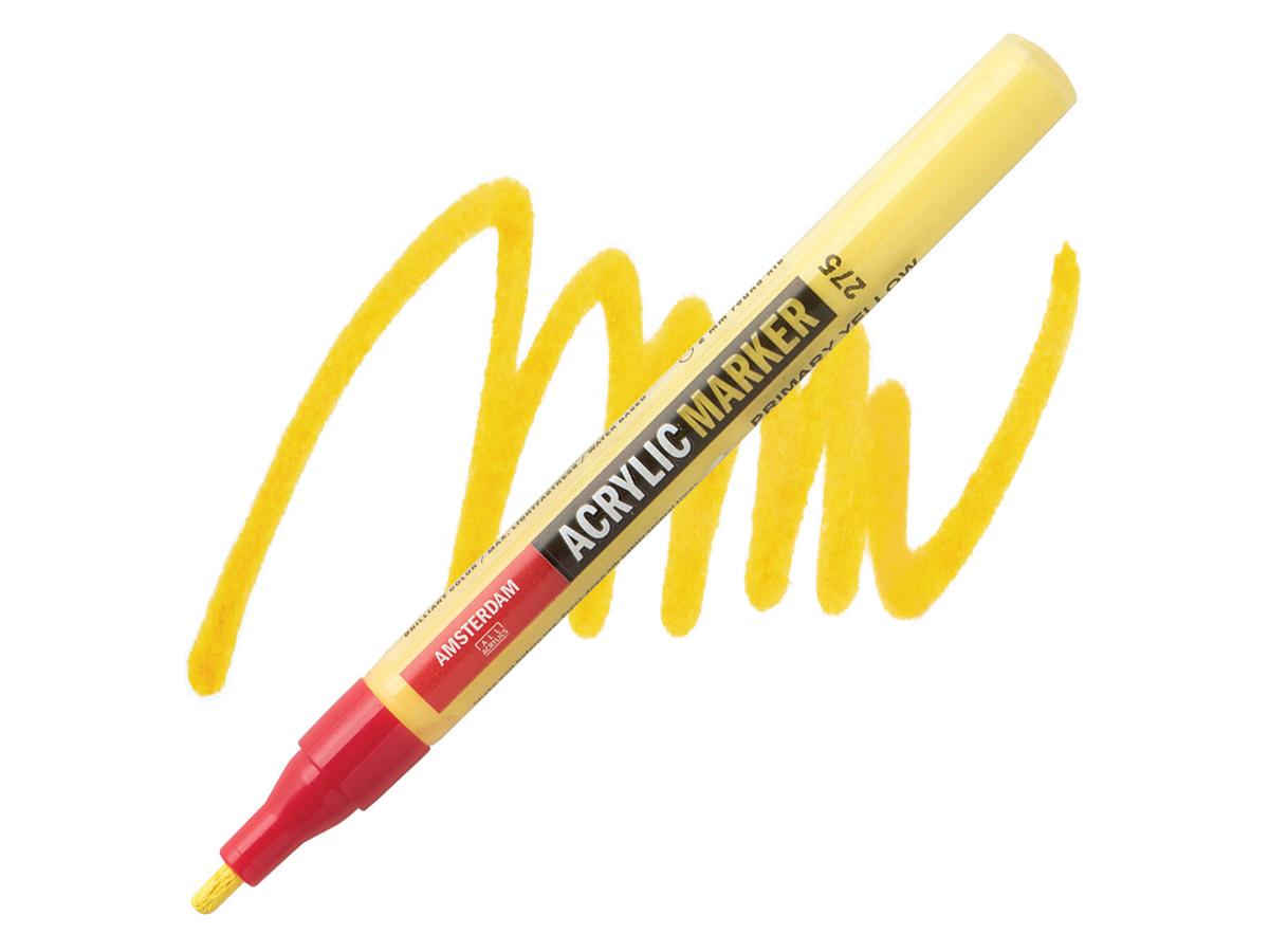 AMSTERDAM ACRYL MARKER 1-2MM RUND PRIMÄRGELB 1