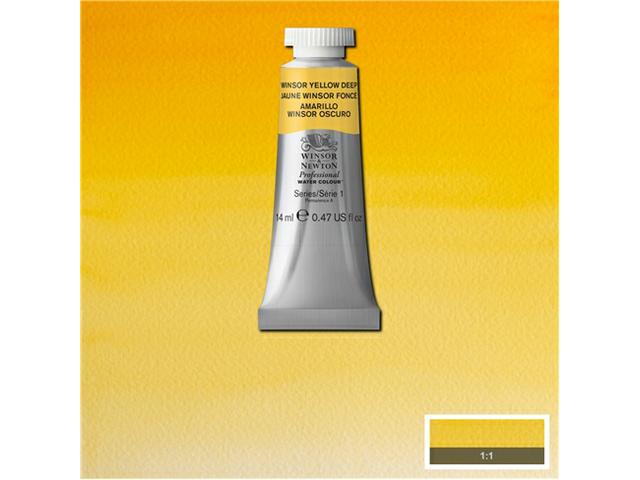 WINSOR & NEWTON AQUARELLFARBE 14ML 731 WINSOR YELLOW DEEP 1