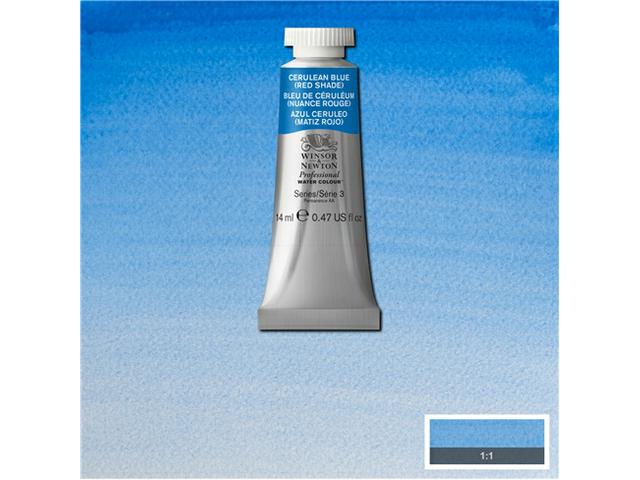 WINSOR & NEWTON AQUARELLFARBE 14ML 140 CERULEAN BLUE RED 1