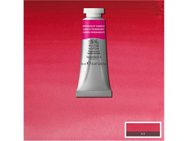 WINSOR & NEWTON AQUARELLFARBE 14ML 479 PERMANENT CARMINE 1