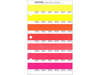 PANTONE PMS SOLID CHIPS ERSATZSEITE 1.1U 1