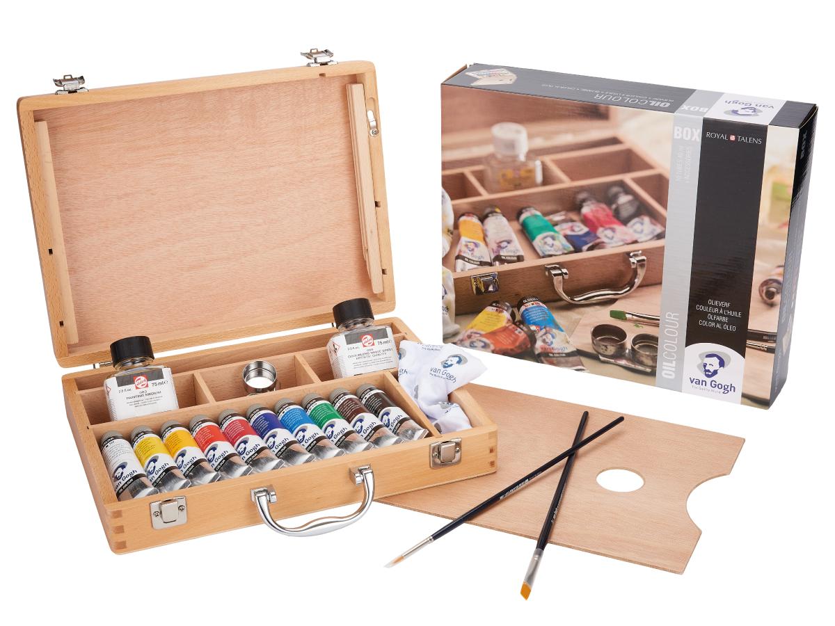 VAN GOGH ÖLFARBENKOFFER BASIC MIT 10X40ML TUBEN UND ZUBEHÖR 1