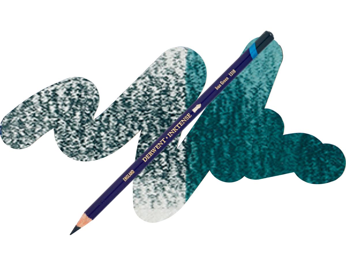 DERWENT INKTENSE AQUARELLSTIFT 1310 IRON GREEN 1