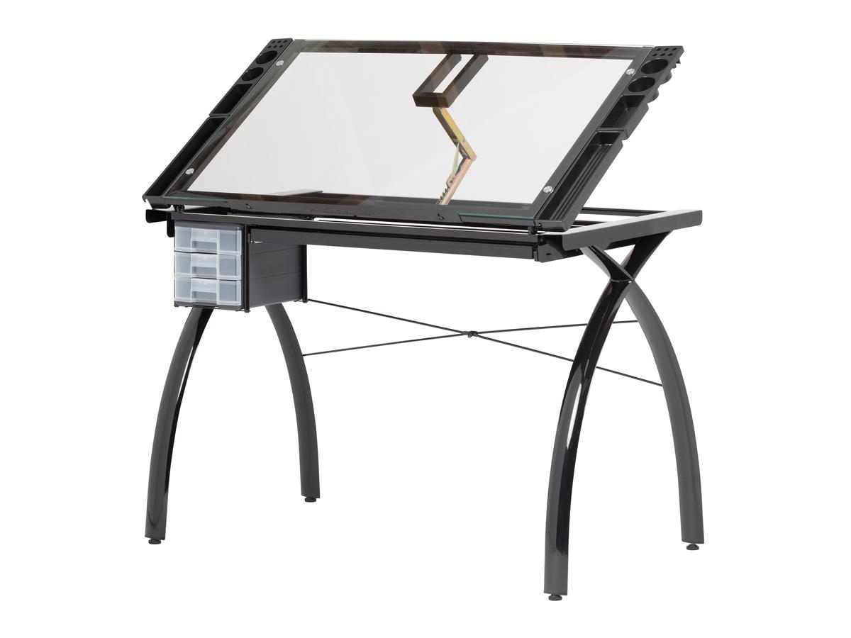 STUDIO DESIGNS FUTURA CRAFT STATION ZEICHENTISCH SCHWARZ  1