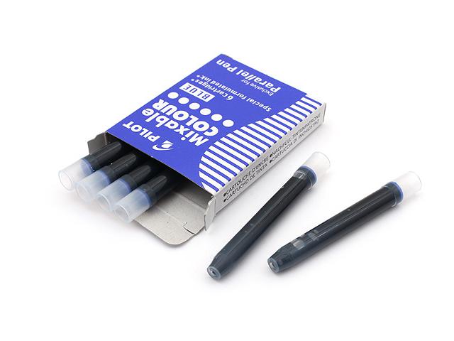 PILOT PARALLEL KALLIGRAFIE PEN VULLING 6X BLAUW 1