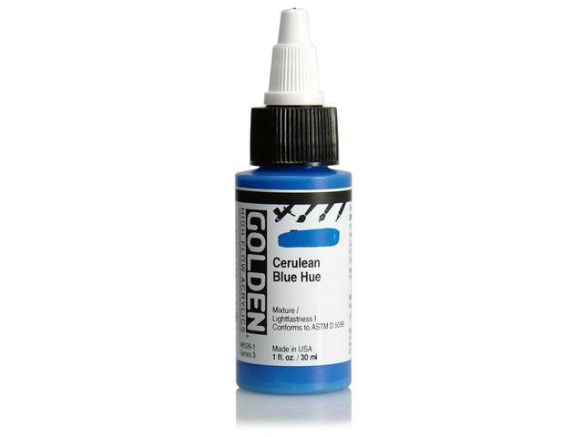 GOLDEN HIGH FLOW ACRYL 30ML S4 PERMANENT GREEN LIGHT 1