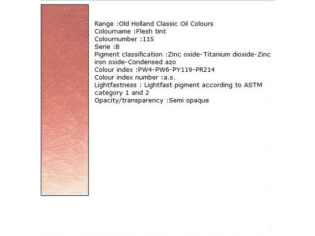 OLD HOLLAND ÖLFARBE B115 225ML MEDIUM PINK 1