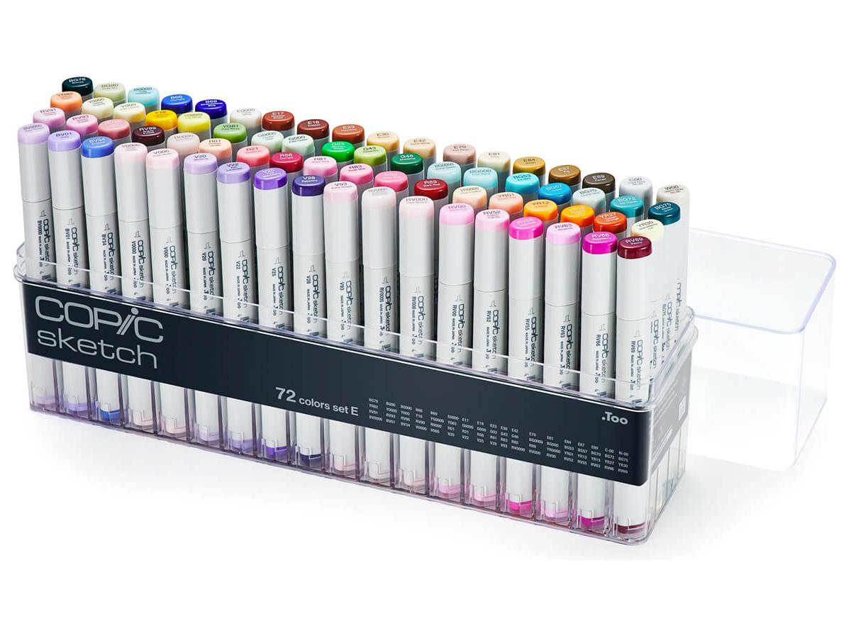 COPIC SKETCH SET 72-ER E 1