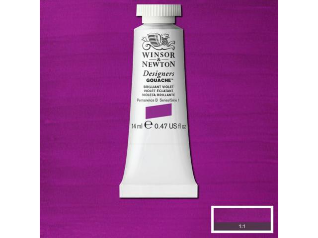 WINSOR & NEWTON DESIGNERS GOUACHE 14ML 052 BRILLIANT VIOLET 1