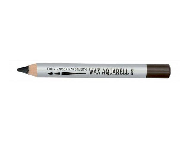 KOH-I-NOOR WACHS AQUARELLSTIFT UMBER GEBRANNT 1