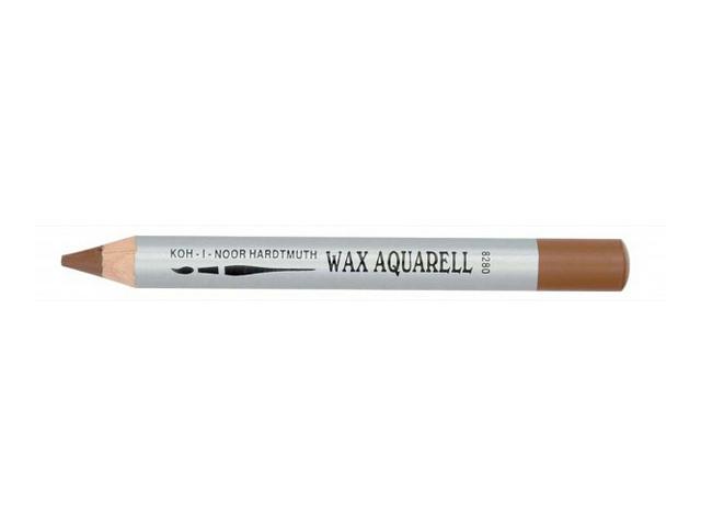KOH-I-NOOR WACHS AQUARELLSTIFT BRAUN HELL 1