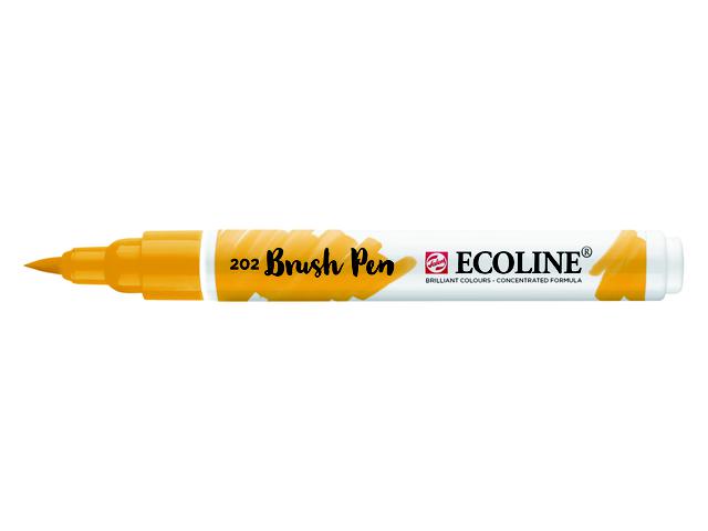 TALENS ECOLINE BRUSH PEN GELB DUNKEL 1