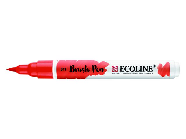 TALENS ECOLINE BRUSH PEN ZINNOBERROT 1