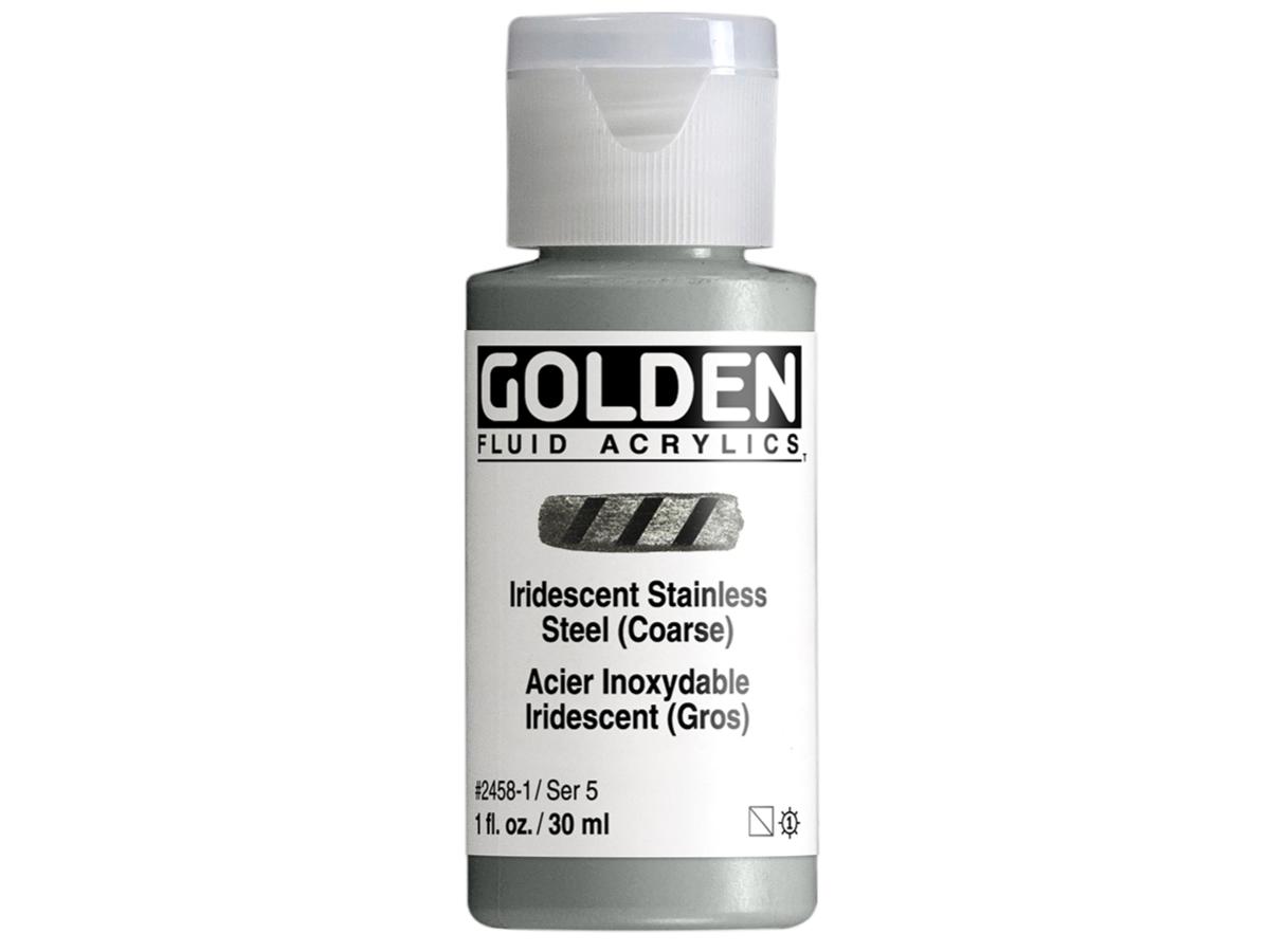 GOLDEN FLUID 30ML S5 458 EDELSTAHL IRIS. (GROB) 1
