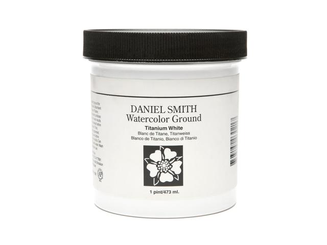 DANIEL SMITH WATERCOLOUR GROUND TITANIUM WHITE 473ML 1