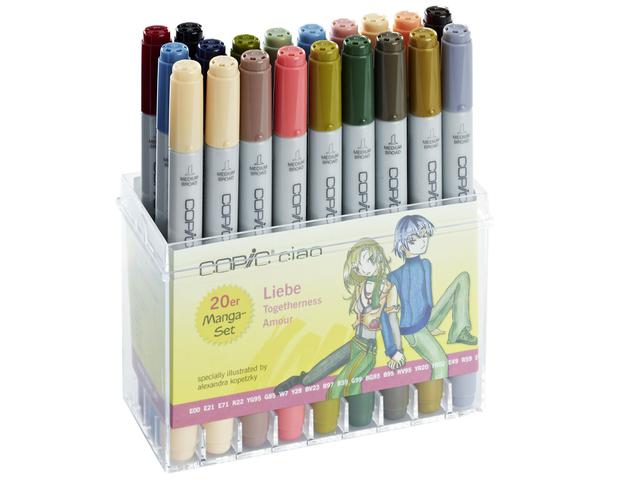 COPIC CIAO MARKERSET LOVE 20 STÜCK
 1