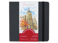 HAHNEMÜHLE WATERCOLOUR BOOK AQUARELLPAPIER 14X14CM 200G 30 BLATT