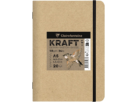 CLAIREFONTAINE KRAFT BLOCK A5 GEHEFTET 115GR 20 BLÄTTER
