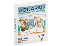 CLAIREFONTAINE AQUAPAD AQUARELLPAPIER POLAROID  9 × 10,5 CM  300 G/M²  20 BLATT