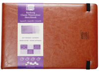BAOHONG AQUARELLPAPIER CLASSIC SKETCHBOOK 16X24CM HOT PRESSED 24 BLATT