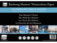 BAOHONG AQUARELLPAPIER 28X38CM 300GR MATT BOGEN