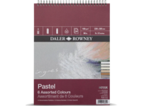 DALER ROWNEY INGRESBLOCK ZEICHENPAPIER 23X30CM 6 FARBEN