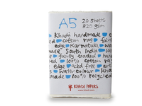 KHADI INDIA HADERNPAPIER 320G/M² A5 20 BLATT