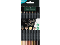 FABER-CASTELL BLACK EDITION BUNTSTIFTE SET SKINTONES 12X