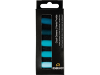 REMBRANDT SOFTPASTEL SET COOL GREENS HALBE KREIDEN 5X