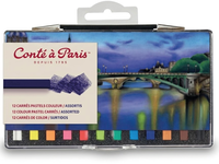 CONTÉ À PARIS CARRÉ FARBKREIDEN SET ASSORTI 12X