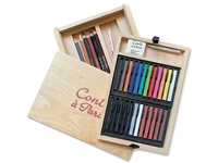 CONTÉ À PARIS CARRÉ KIST 24 STÜCK + 6 BLEISTIFT