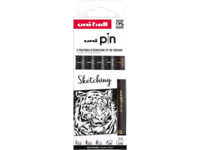 UNI-BALL PIN FINELINER SET MANGA SKETCHING 5X