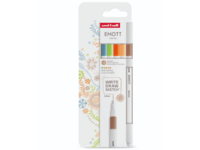 UNI-BALL EMOTT FINELINERSET NATURAL COLORS 5X