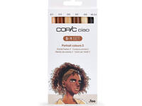 COPIC CIAO SET 5+1  (MULTILINER) PORTRAIT COLOURS SET 2