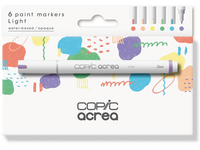 COPIC ACREA MARKER SET LIGHT 6X