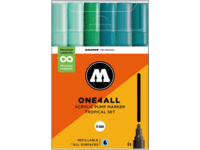 MOLOTOW ONE4ALL MARKERSET 227HS 4MM TROPICAL 6X