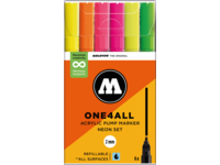 MOLOTOW ONE4ALL MARKERSET 127HS 2MM NEON 6X