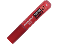 AMSTERDAM ACRYL MARKER 15MM KANTIG PYRROLROT